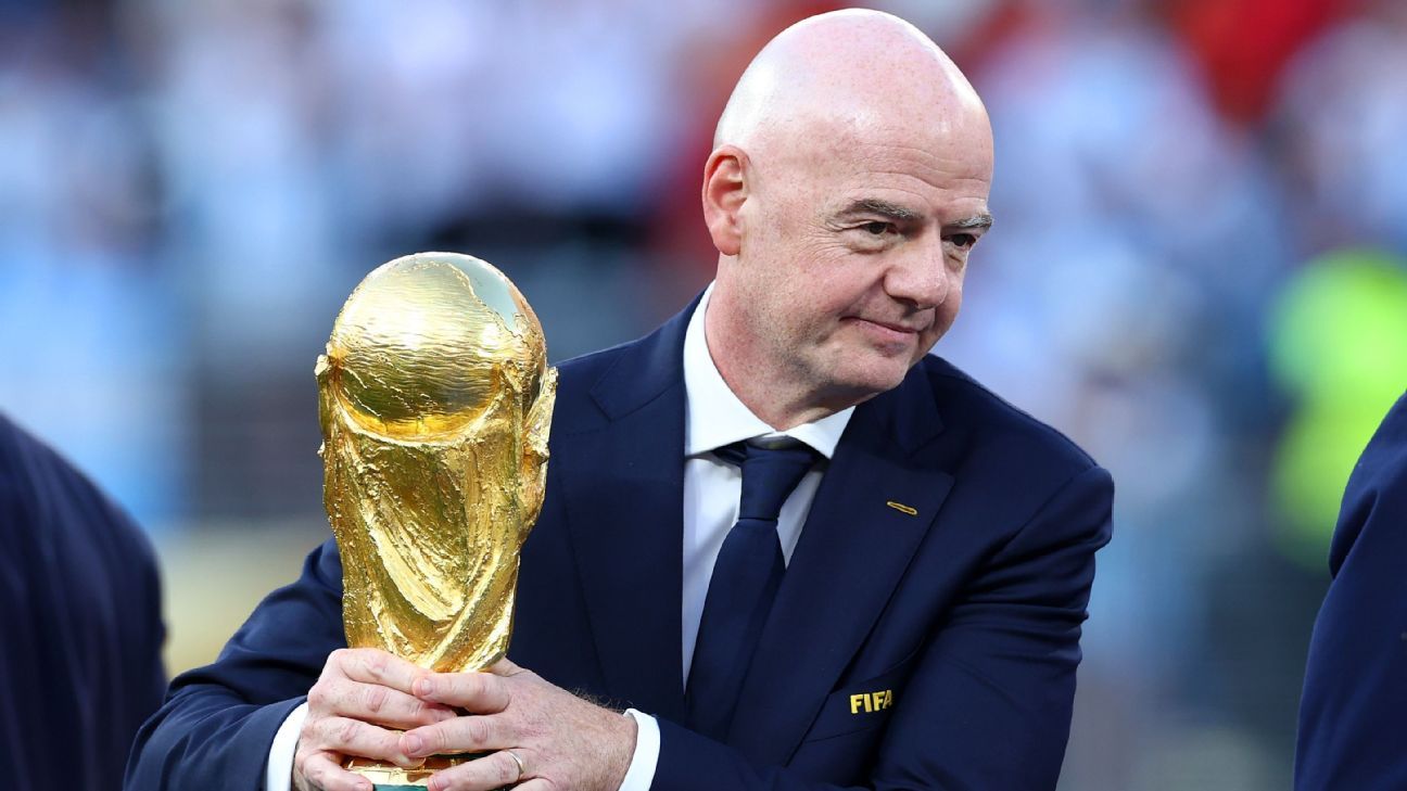 FIFA apoia em princípio distribuição de receitas do Mundial pelas federações
