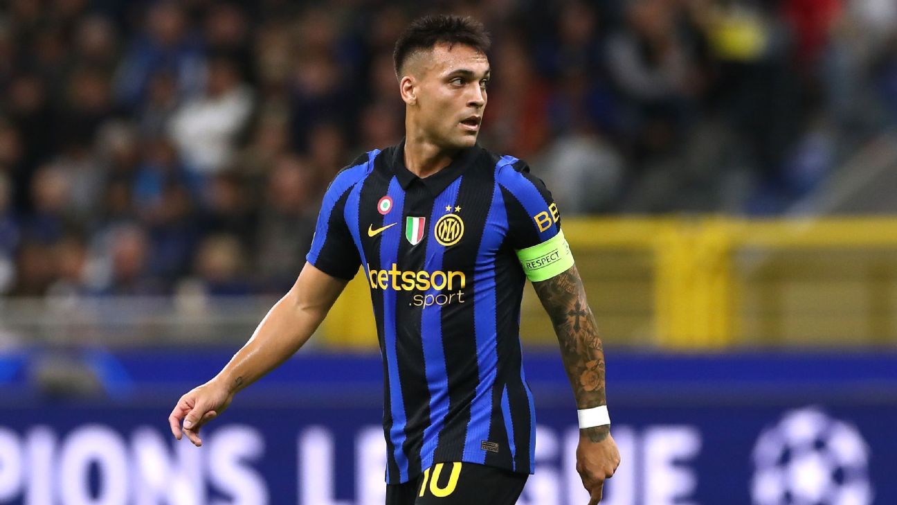 Inter de Milão perde capitão Lautaro Martínez por lesão na coxa