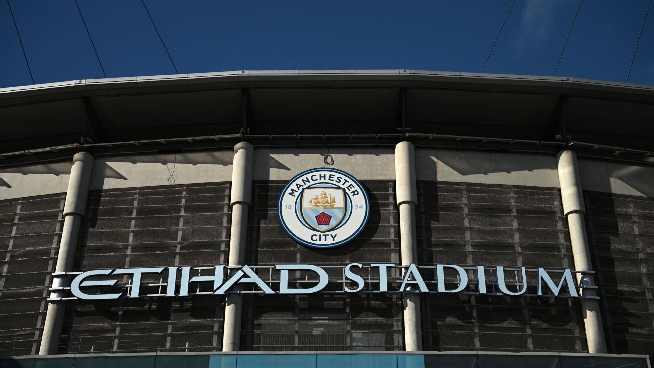 Manchester City recorre formalmente de decisão da Premier League