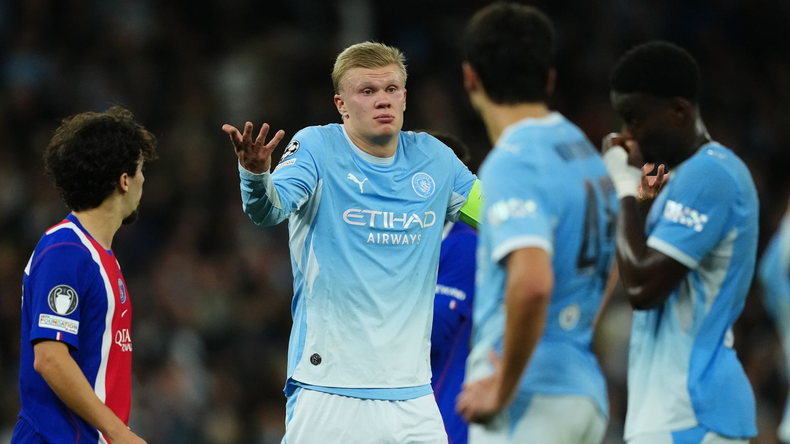 Paris Saint-Germain vence o Manchester City por 4-2 em emocionante jogo da Liga dos Campeões