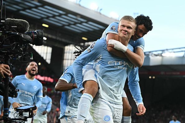 Manchester City vence o Liverpool por três bolas a zero em Anfield