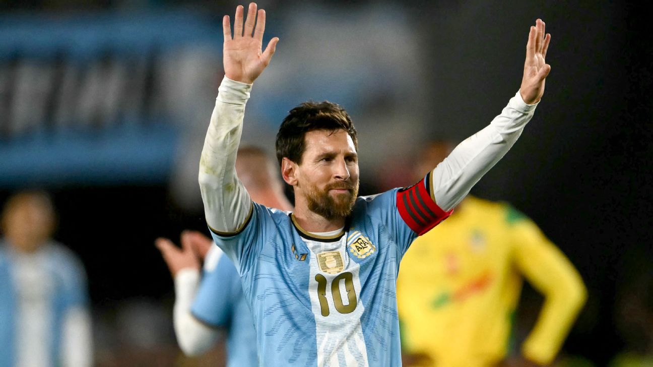 Lionel Messi despede-se da selecção da Argentina com golo e emoção em Buenos Aires